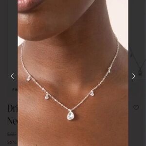 ettika silver plated necklace